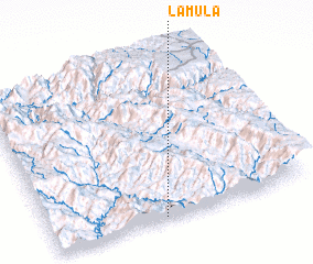 3d view of La Mula