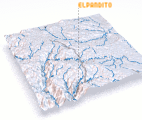 3d view of El Pandito