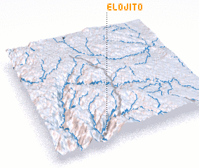 3d view of El Ojito