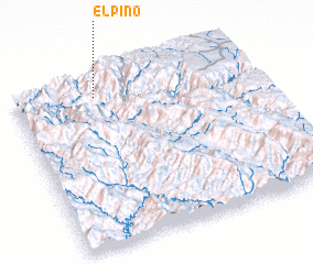 3d view of El Pino