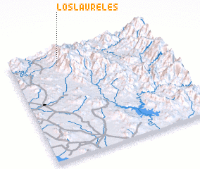 3d view of Los Laureles