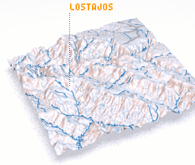 3d view of Los Tajos