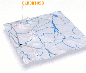 3d view of El Montoso