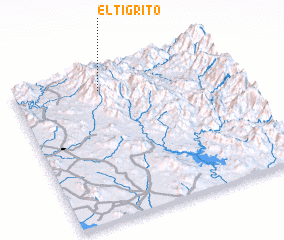 3d view of El Tigrito