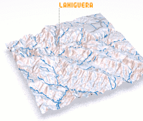 3d view of La Higuera