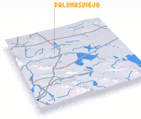 3d view of Palomas Viejo