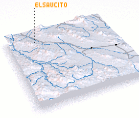 3d view of El Saucito