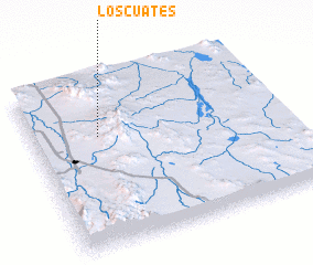 3d view of Los Cuates