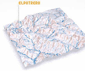 3d view of El Potrero