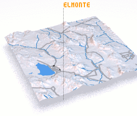 3d view of El Monte