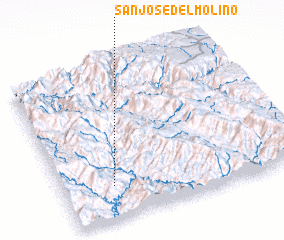 3d view of San José del Molino