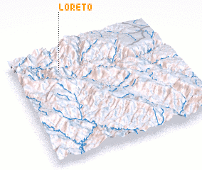 3d view of Loreto