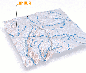 3d view of La Mula