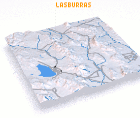 3d view of Las Burras