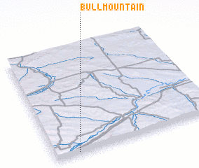 3d view of Bull Mountain