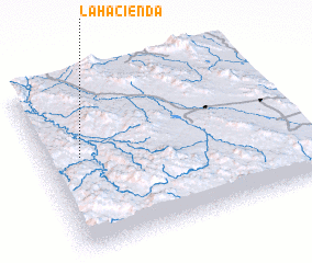 3d view of La Hacienda