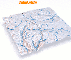 3d view of San Alonso