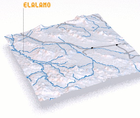 3d view of El Álamo