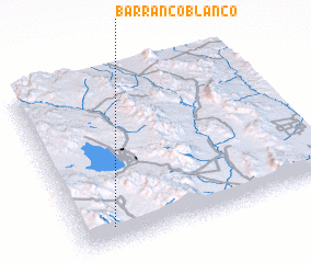 3d view of Barranco Blanco