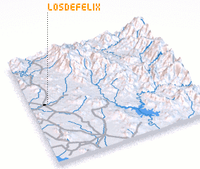 3d view of Los de Félix