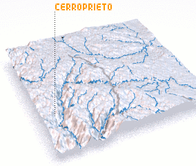 3d view of Cerro Prieto