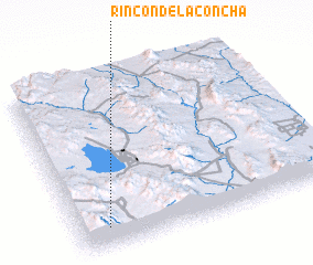 3d view of Rincón de la Concha