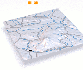 3d view of Milan