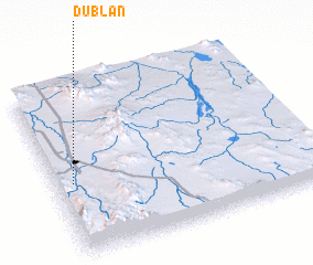 3d view of Dublán