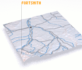 3d view of Fort Smith