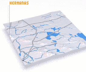 3d view of Hermanas