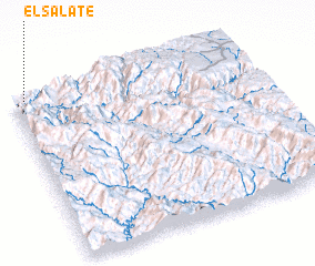 3d view of El Salate