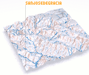 3d view of San José de Gracia