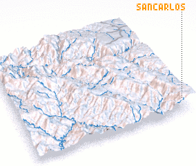 3d view of San Carlos