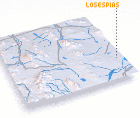 3d view of Los Espías