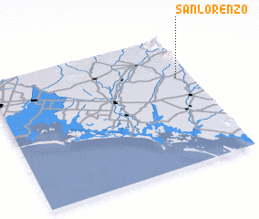 3d view of San Lorenzo