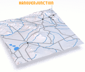 3d view of Hanover Junction