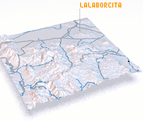 3d view of La Laborcita