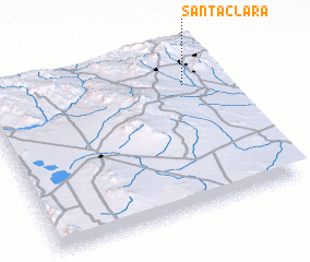 3d view of Santa Clara