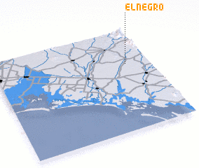 3d view of El Negro