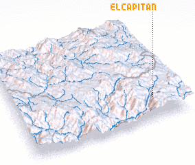 3d view of El Capitán