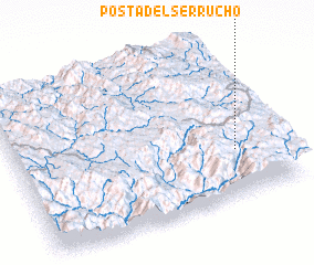 3d view of Posta del Serrucho