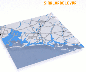 3d view of Sinaloa de Leyva