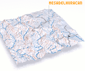 3d view of Mesadel Huracán