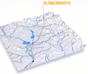 3d view of El Nacimiento