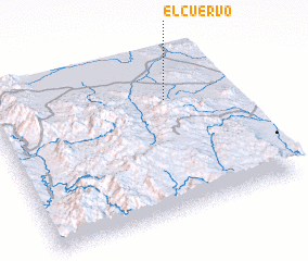 3d view of El Cuervo