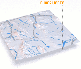 3d view of Ojo Caliente