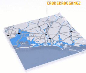 3d view of Cabrera de Gámez