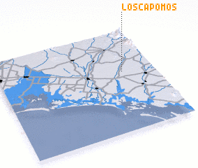 3d view of Los Capomos