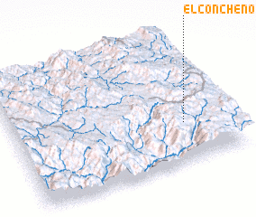 3d view of El Concheño