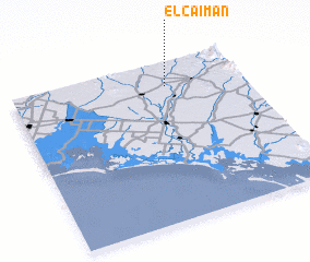3d view of El Caimán